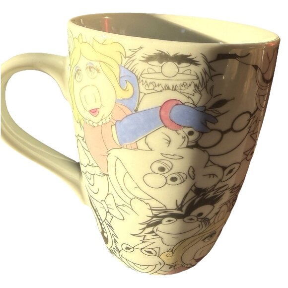 Disney Other - Disney The Muppets “ Miss Piggy” All Over Coffee Mug tea cup muppet characters